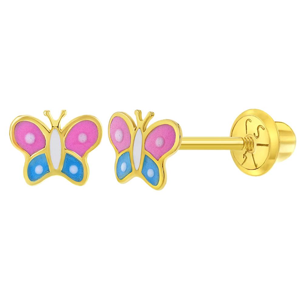 ENAMEL BUTTERFLY EARRINGS | Children Collection | Luby