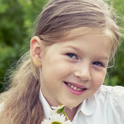LITTLE PRINCESS CROWN EARRINGS | Children Collection | Luby