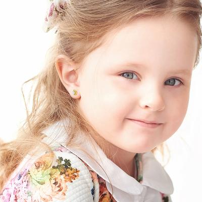 FRESHWATER CULTURED PEARL FLOWER EARRINGS | Children Collection | Luby