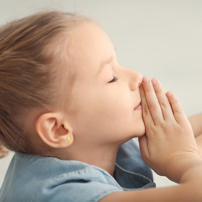 SMALL CLASSIC CROSS EARRINGS | Children Collection | Luby