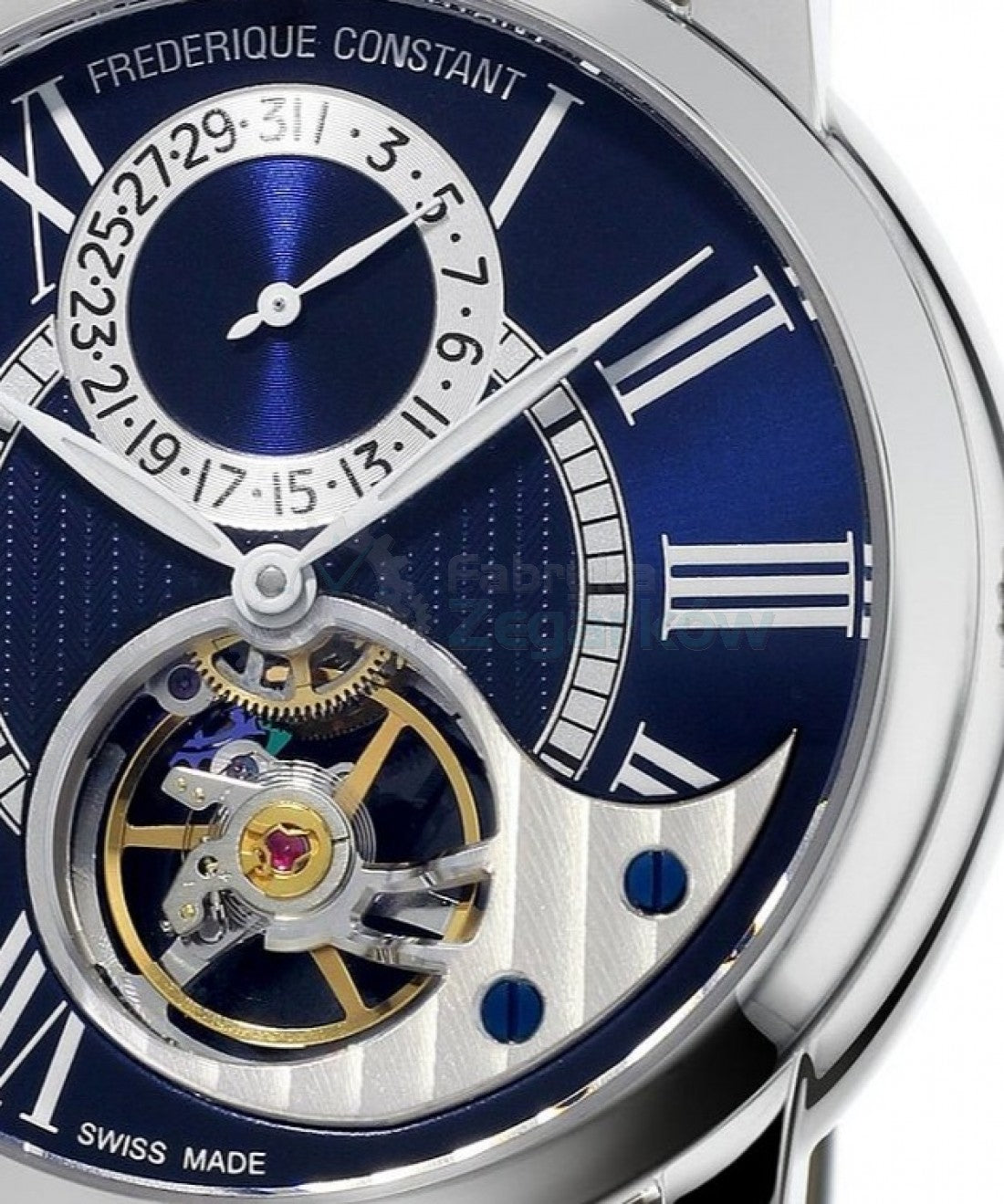 Heartbeat Manufacture (Blue) | Frederique Constant | Luby
