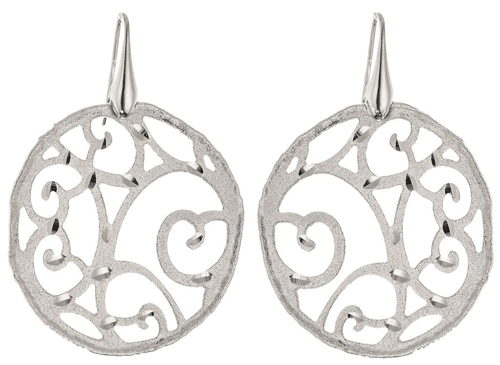 Incanto Brass Circle Dangle Earrings | Stroili Oro | Luby