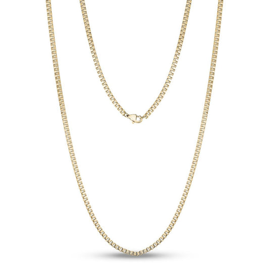 A.R.Z Gold Box Link Chain 24" | ARZ Steel | Luby 