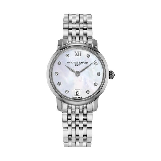 Frederique Slimline Silver Ladies