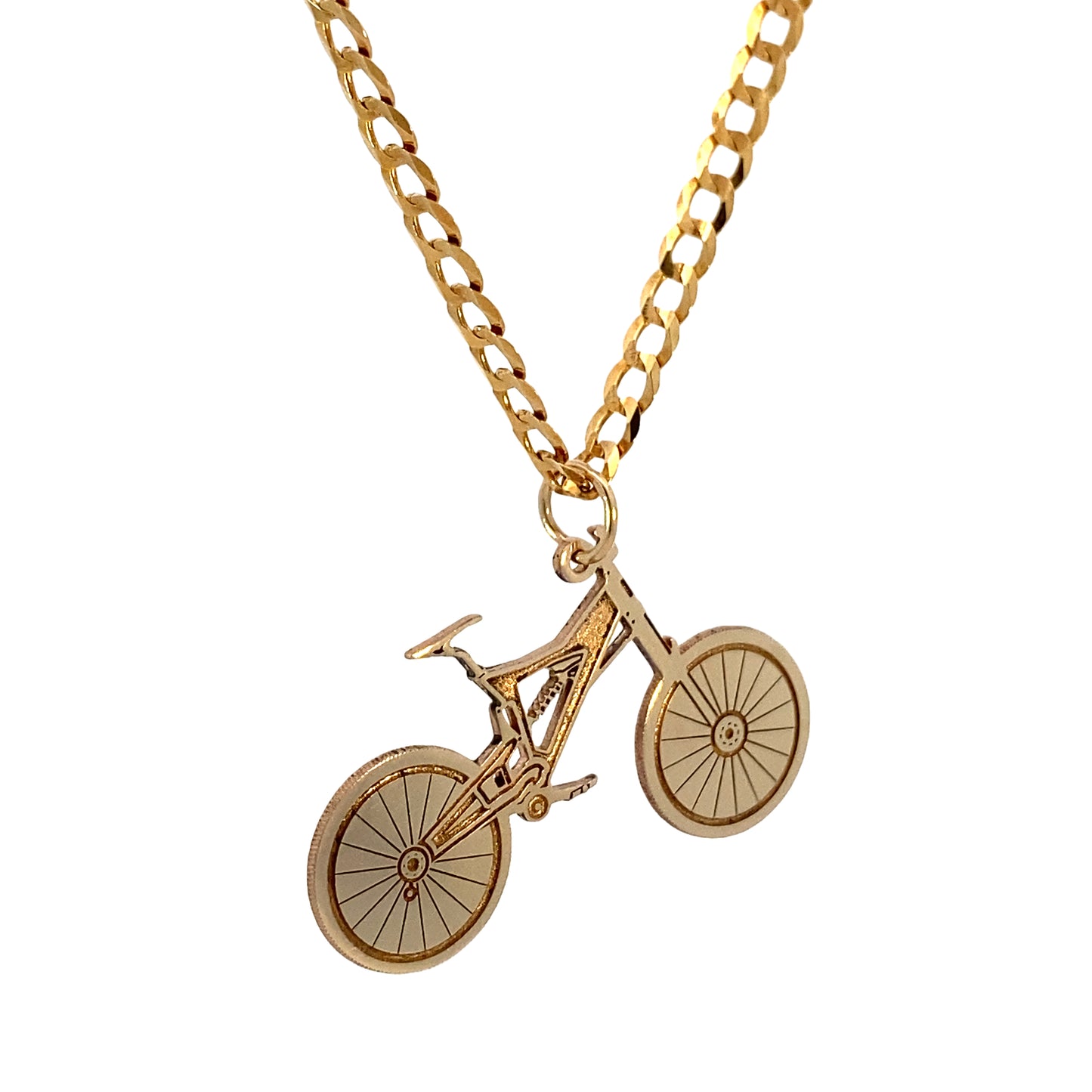 14K Gold Custom Elegant Bicycle | Luby Gold Collection | Luby 