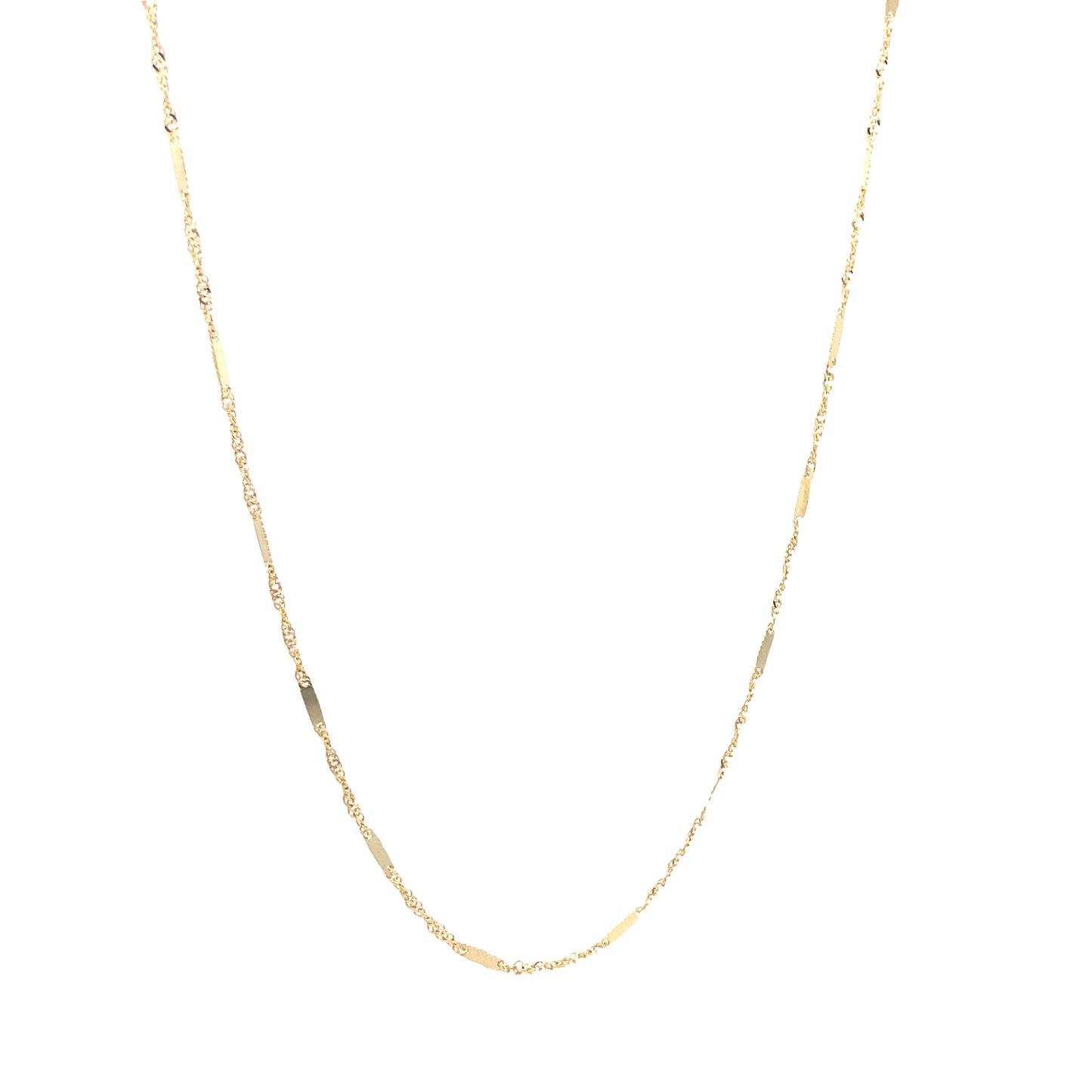 14K Gold Barrel Link Chain | Luby Gold Collection | Luby 