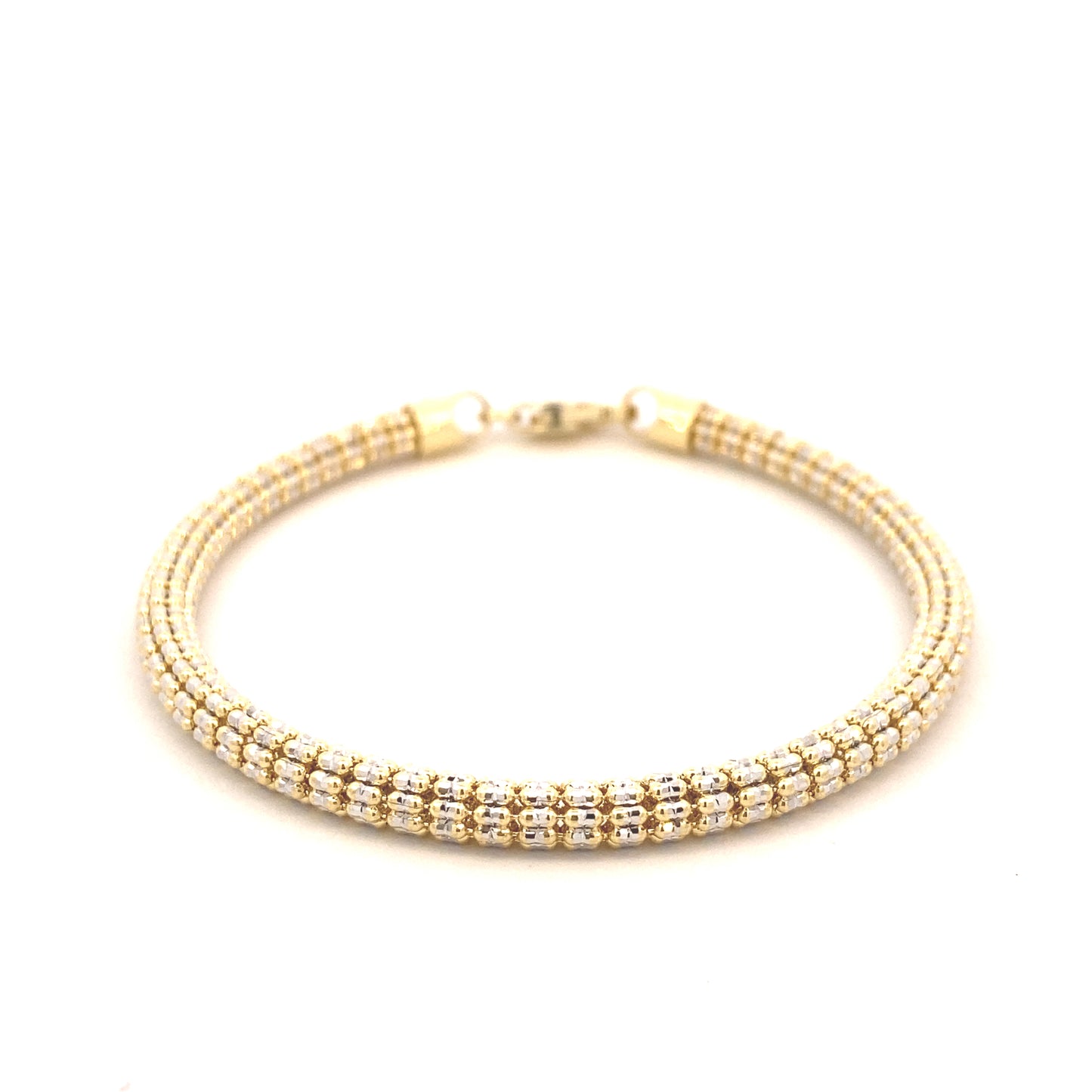 14K Gold Eternity Bracelet with CZ | Luby Gold Collection | Luby 