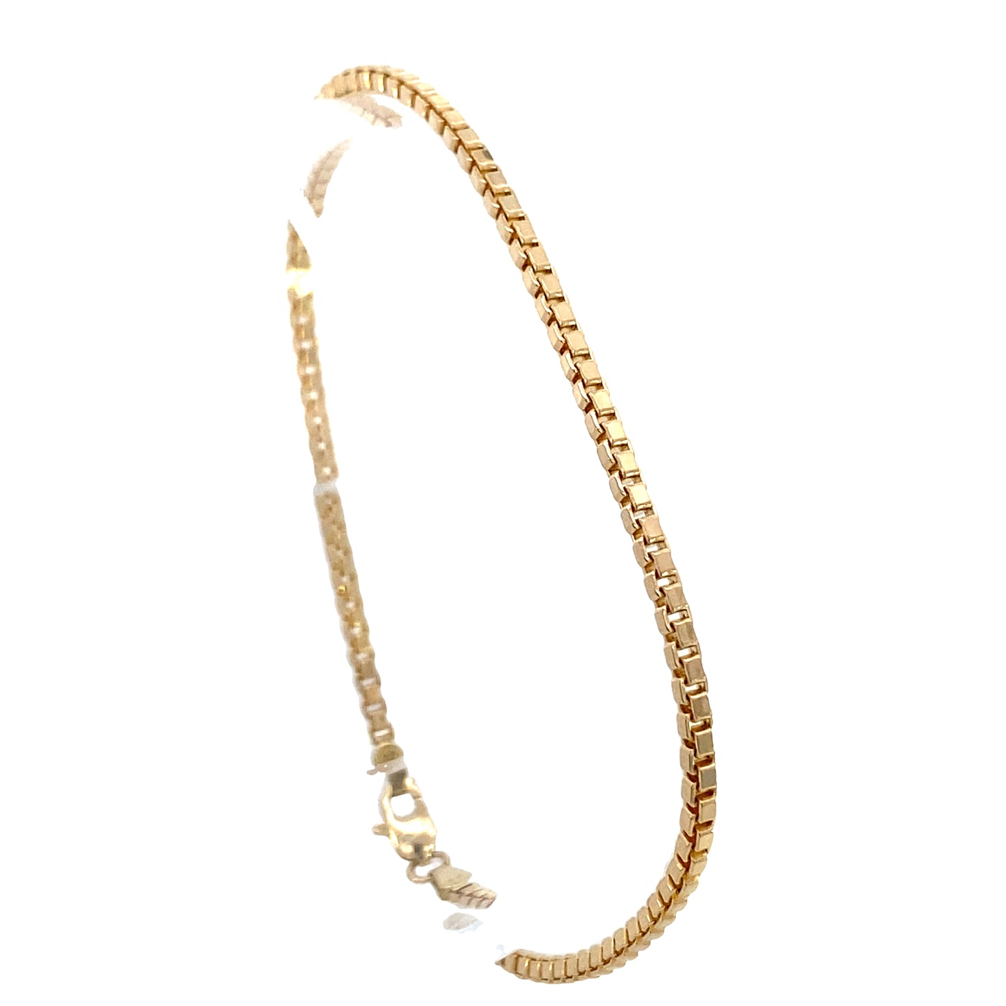 14K Gold Box Bracelet | Luby Gold Collection | Luby 
