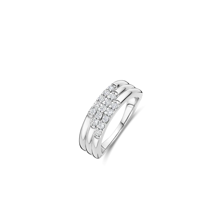 Stardust Zirconia Layered Ring - M model