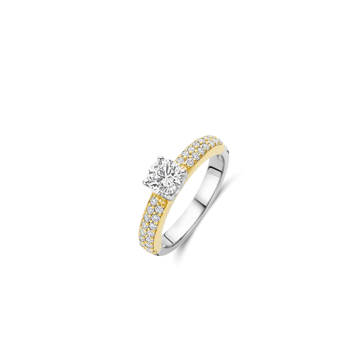 Classic Zirconia Ring with stone | Ti Sento Milano | Luby 