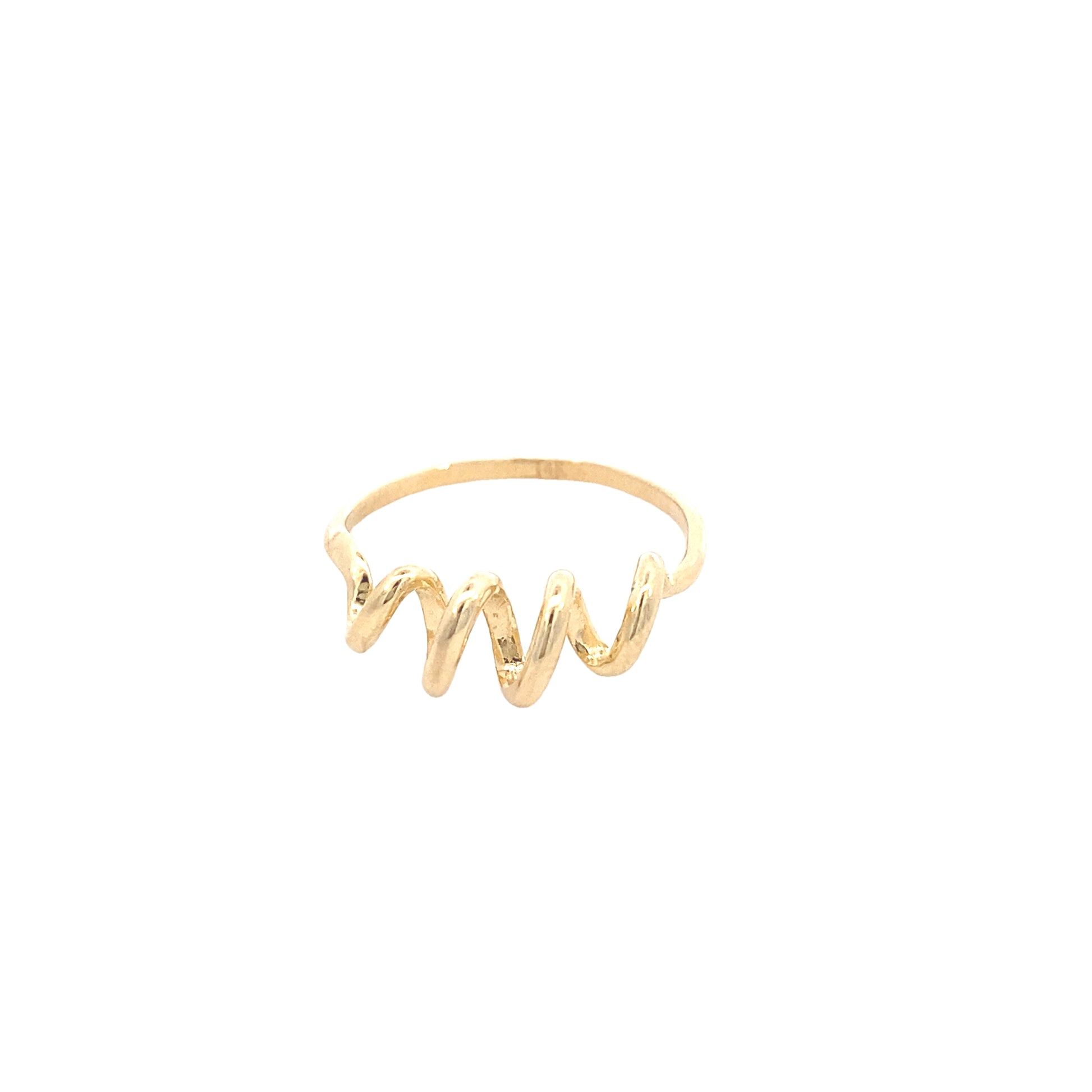 14K Gold Swirl Ring | Luby Gold Collection | Luby 
