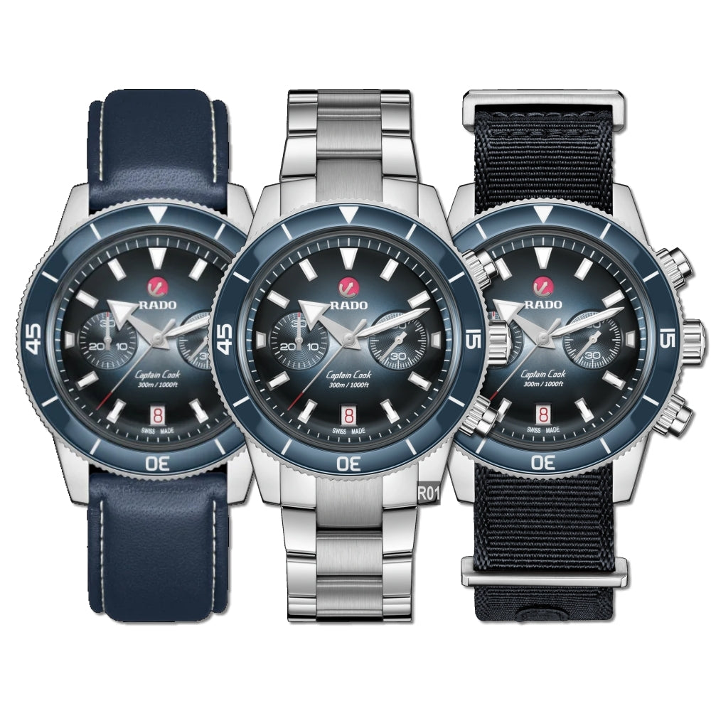 Captain Cook Automatic Chronograph | Rado | Luby 