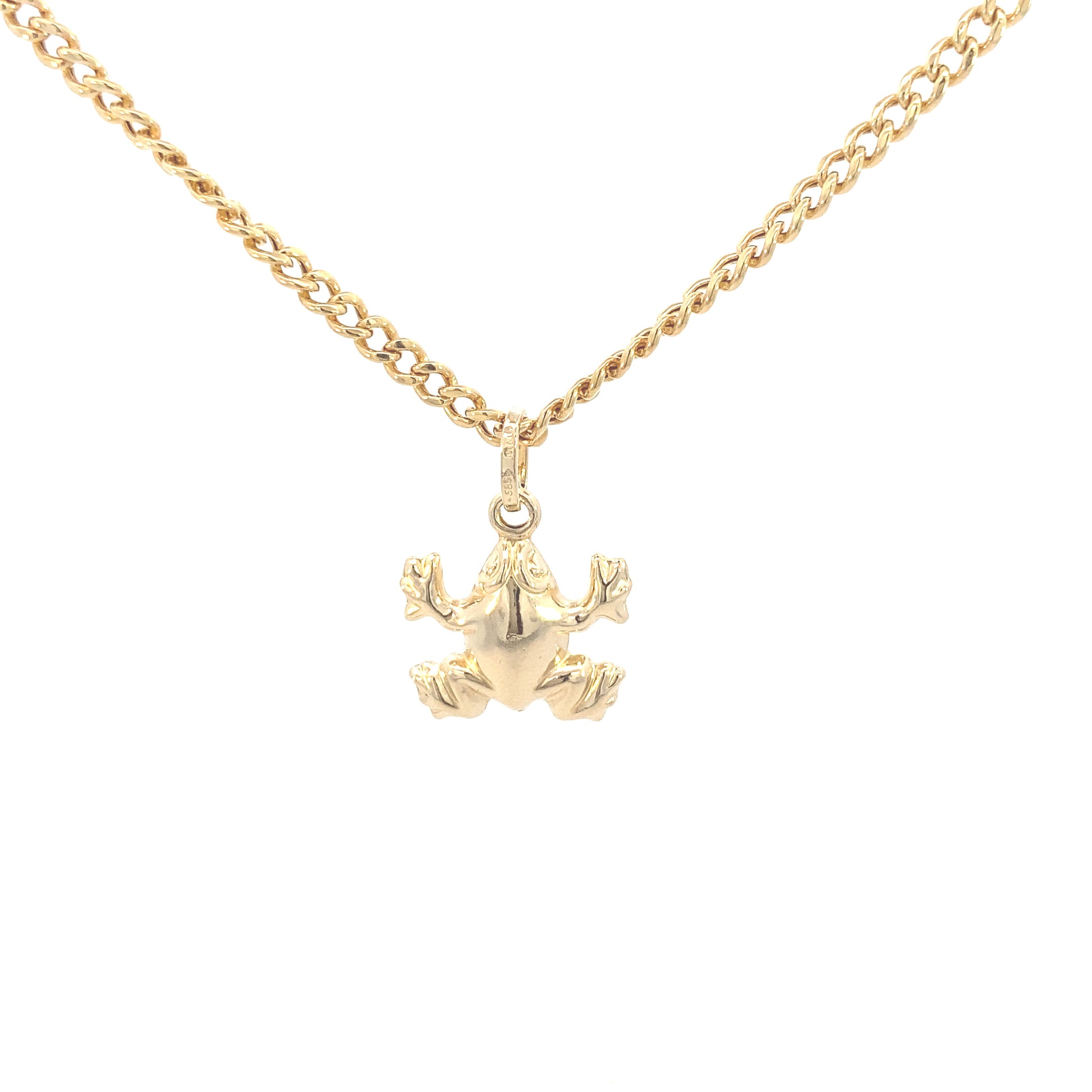 14K Gold Coqui Pendant | Luby Gold Collection | Luby 