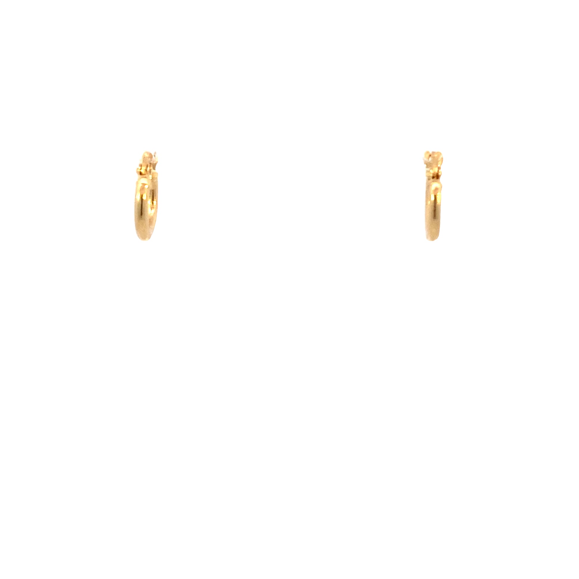 14K Gold Enchanting Mini Hoops | Luby Gold Collection | Luby 