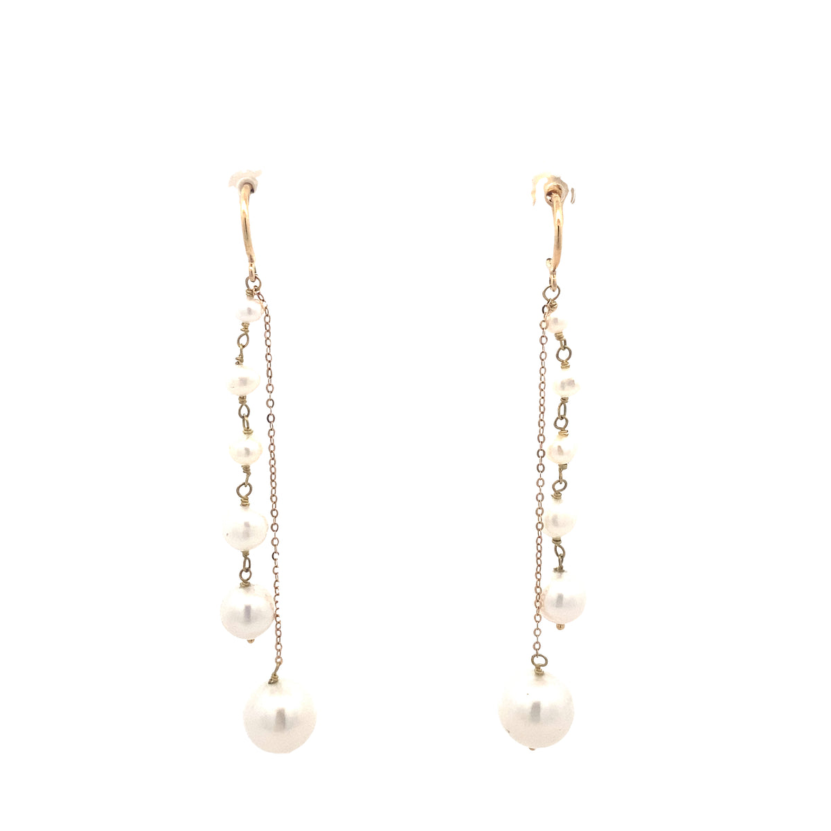 18K Gold MARTINA Earrings | Rajola Italy | Luby 