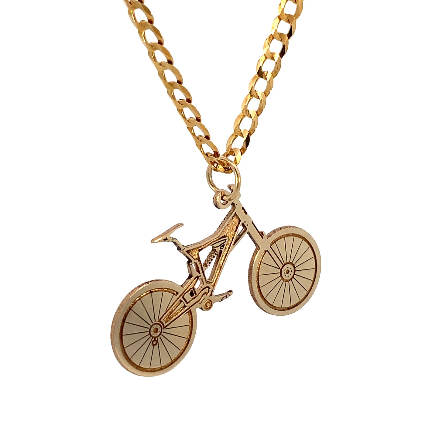 14K Gold Custom Elegant Bicycle | Luby Gold Collection | Luby 