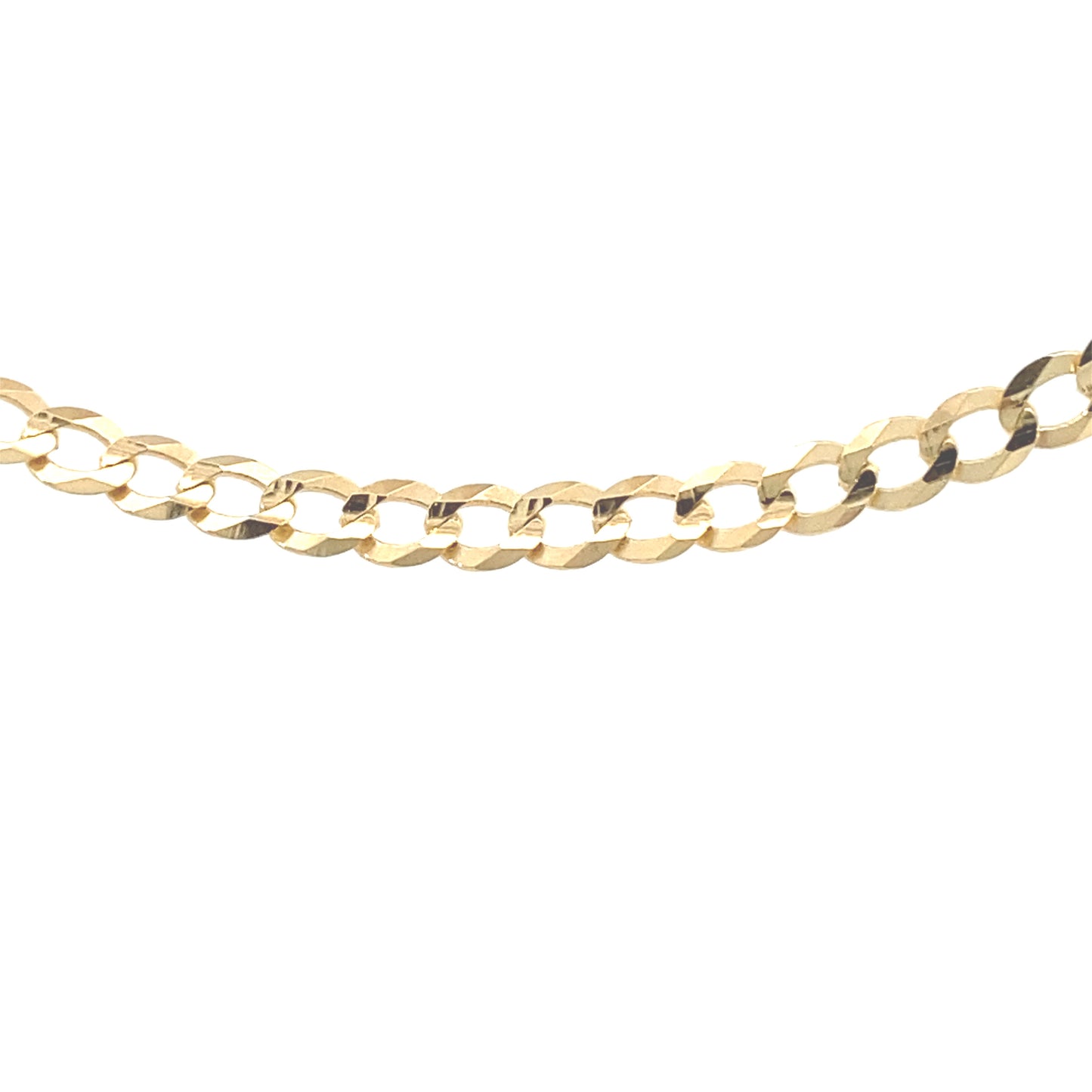 14K Gold Cuban Curb Chain | Luby Gold Collection | Luby 