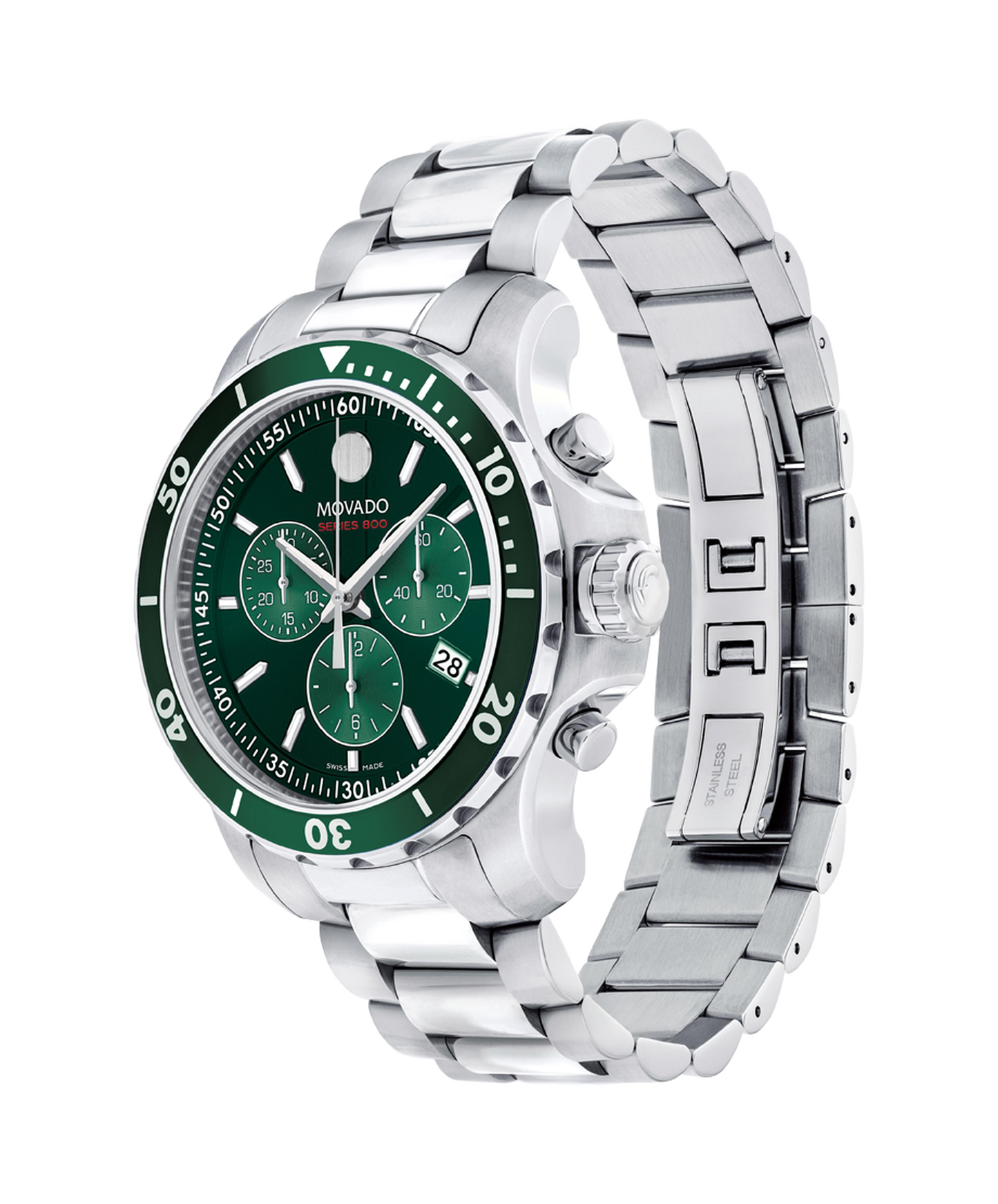 SERIES 800 GREEN | Movado | Luby 
