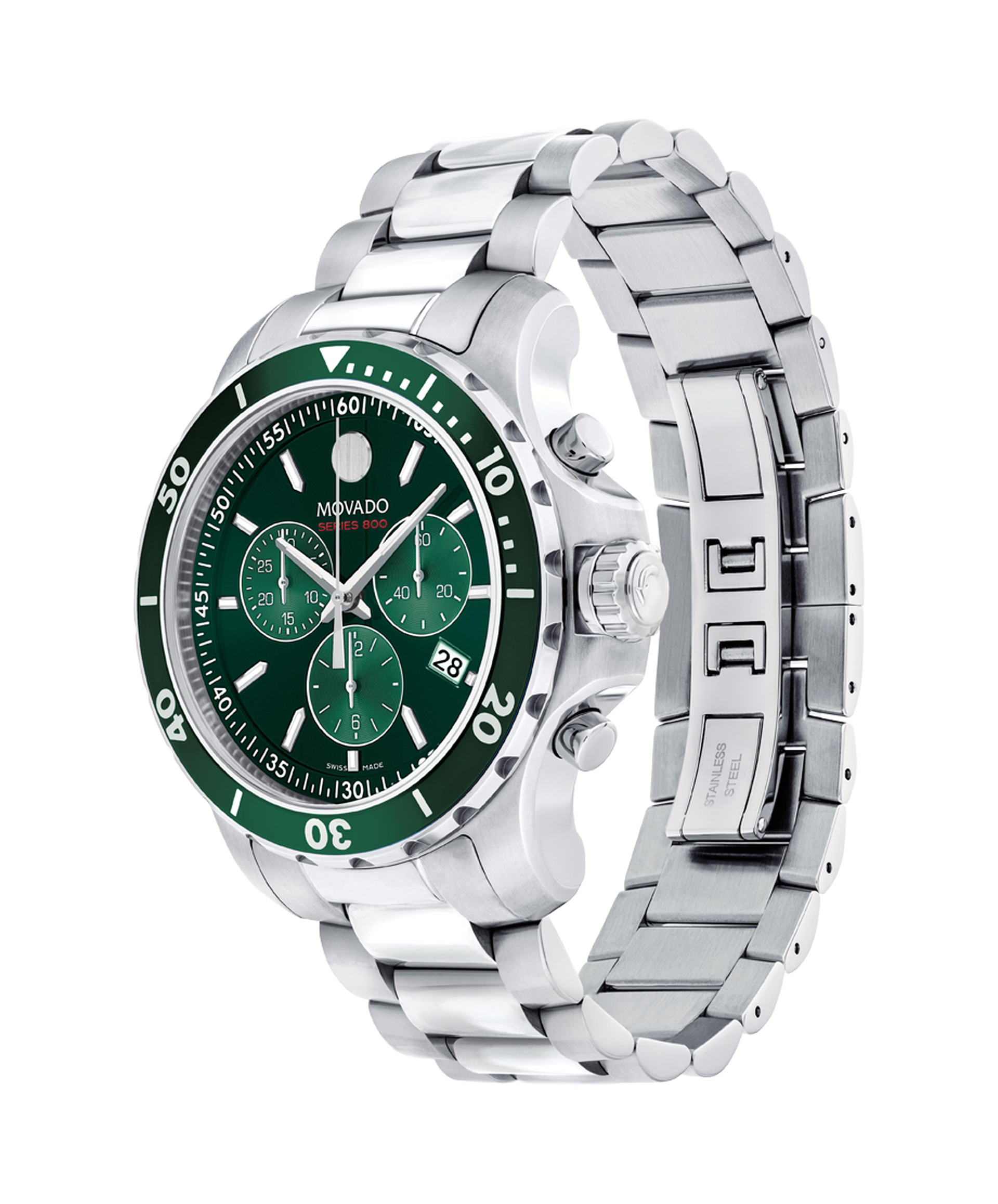 SERIES 800 GREEN | Movado | Luby 