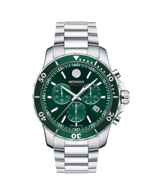 SERIES 800 GREEN | Movado | Luby 