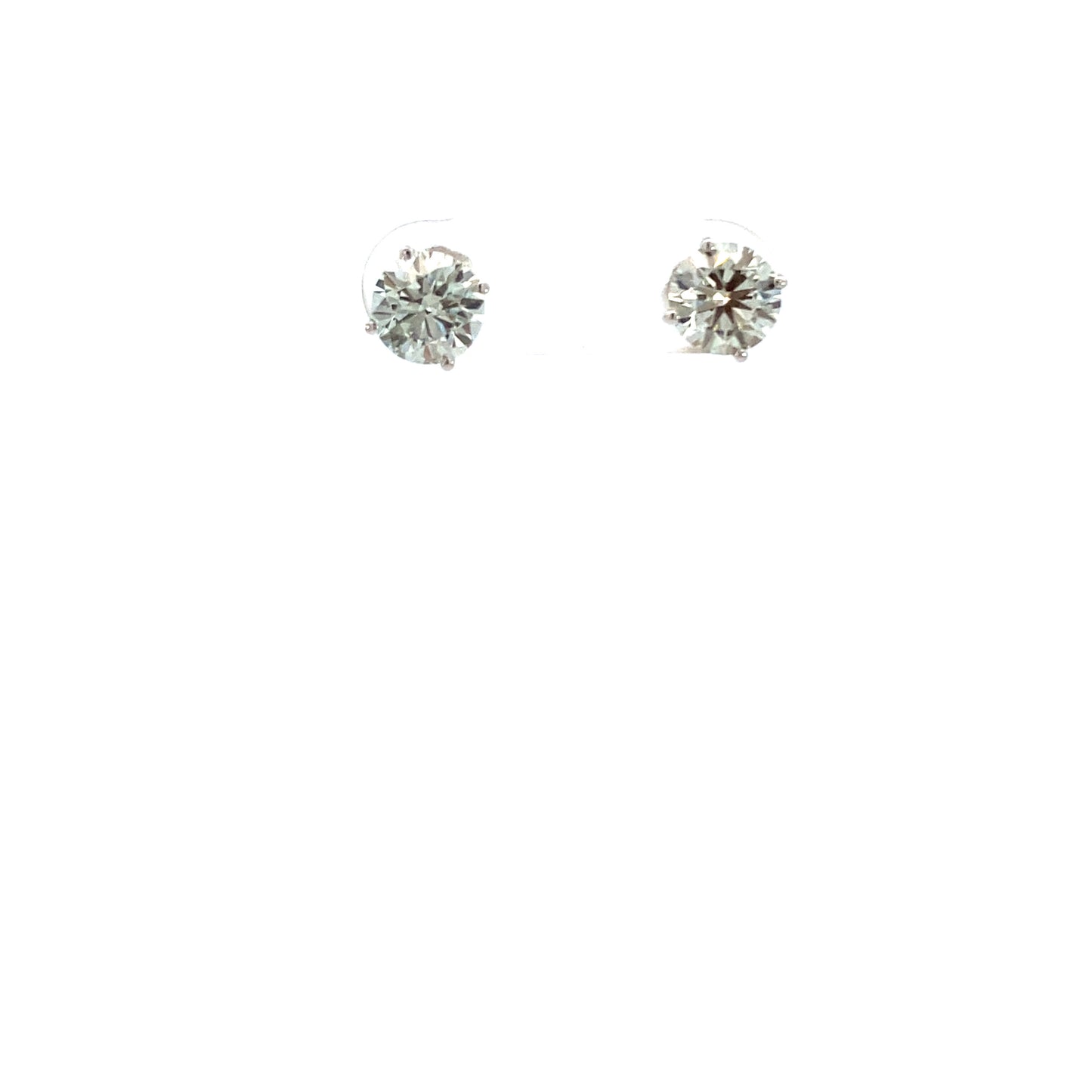 Smiling Rocks Essentials 2.0ct Solitaire Earrings Lab Grown Diamond | Smiling Rocks | Luby 