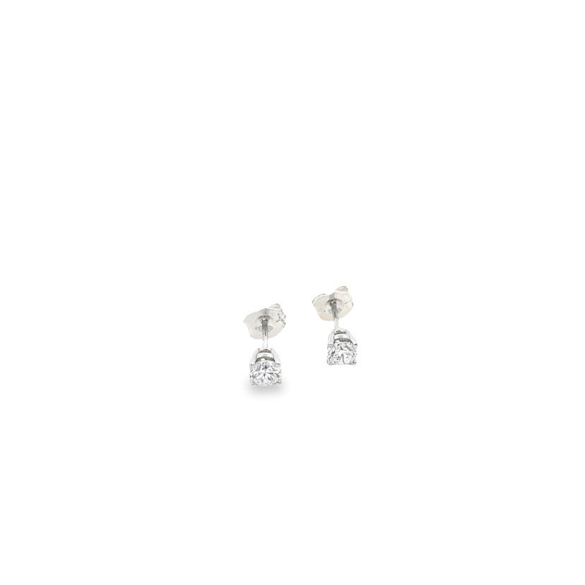 Smiling Rocks Essentials 0.55ct Solitaire Earrings
