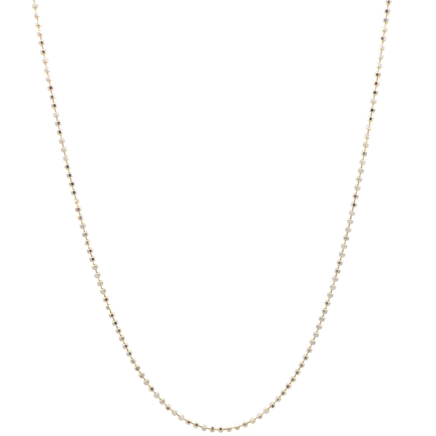 14K Gold 2T Dots Link Chain | Luby Gold Collection | Luby 