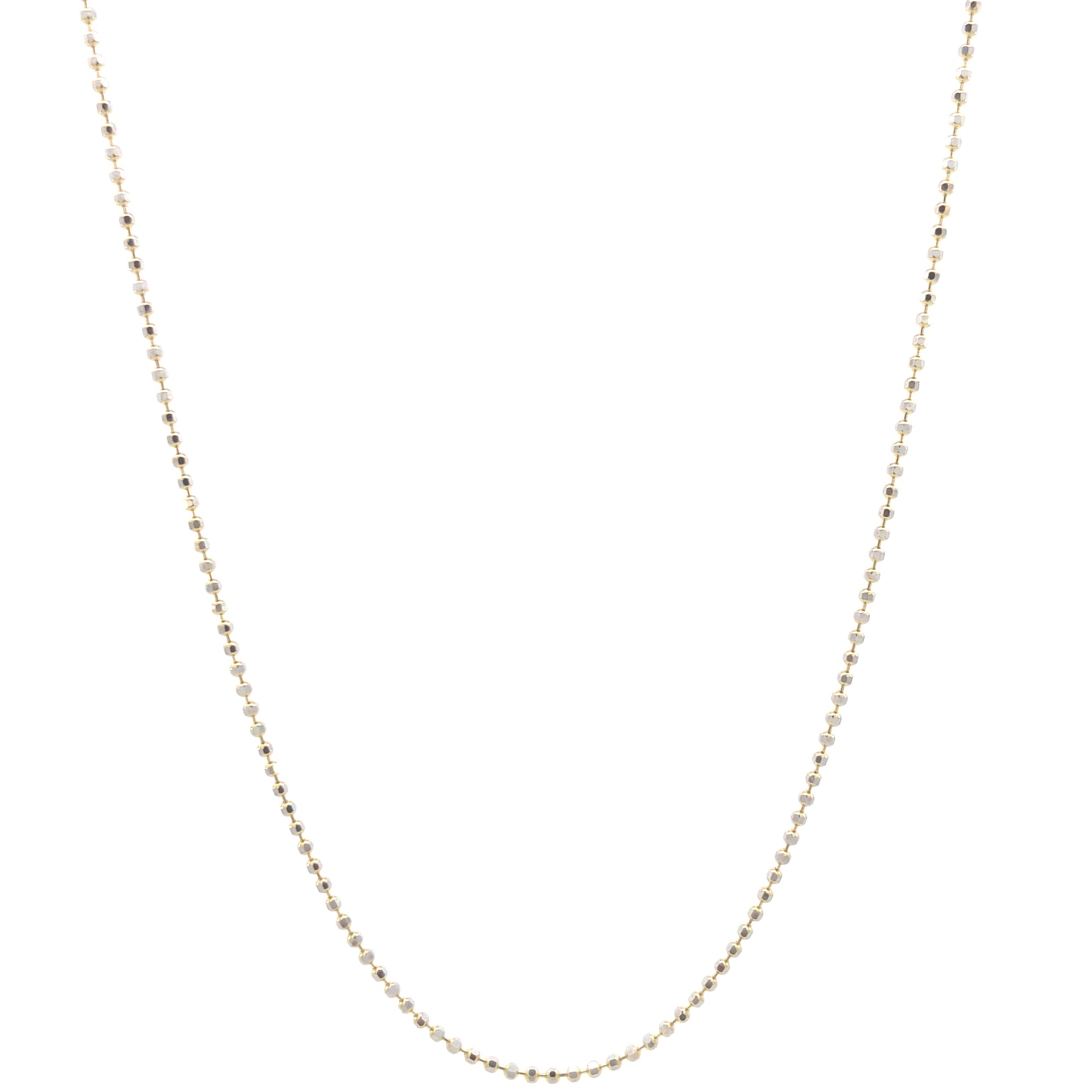 14K Gold 2T Dots Link Chain | Luby Gold Collection | Luby 