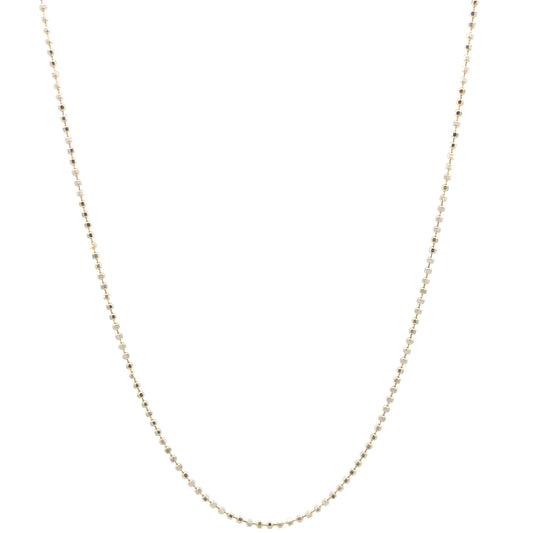 14K Gold 2T Dots Link Chain | Luby Gold Collection | Luby 