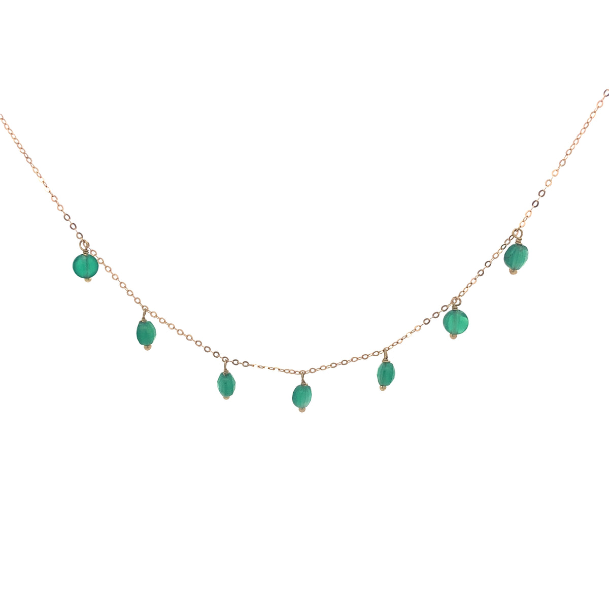 18K Gold MARA Necklace | Rajola Italy | Luby 