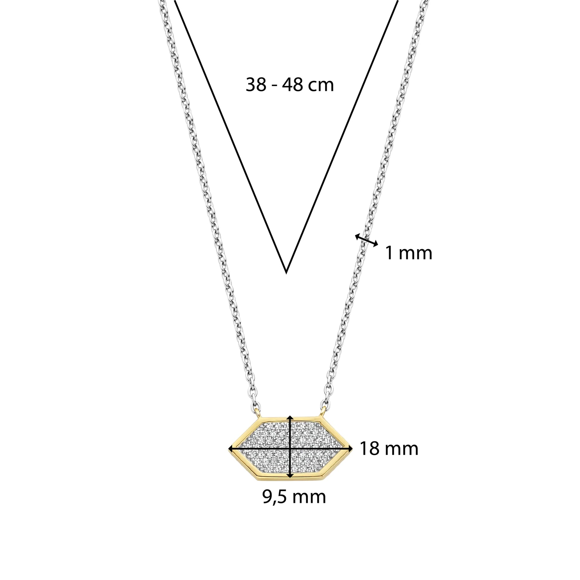 TI SENTO Necklace 34040ZY | Ti Sento Milano | Luby 