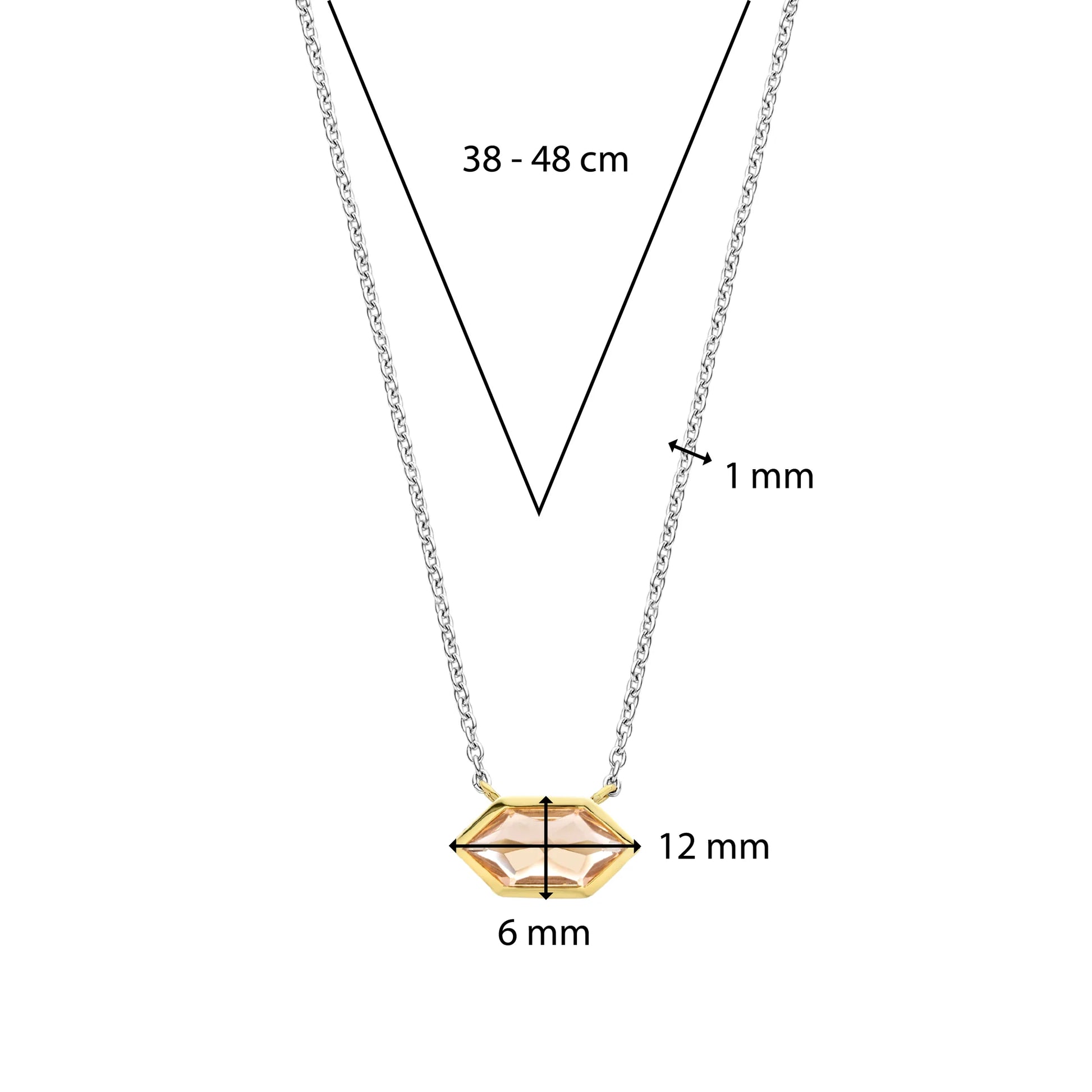 TI SENTO Necklace 34041NU | Ti Sento Milano | Luby 