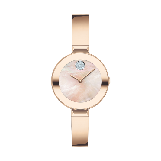 Movado Bold Bangle Rose Gold | Movado | Luby 