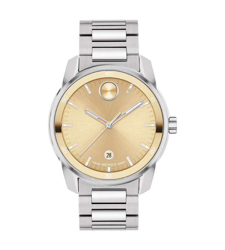 MOVADO BOLD VERSO GOLD-TONED METALLIC