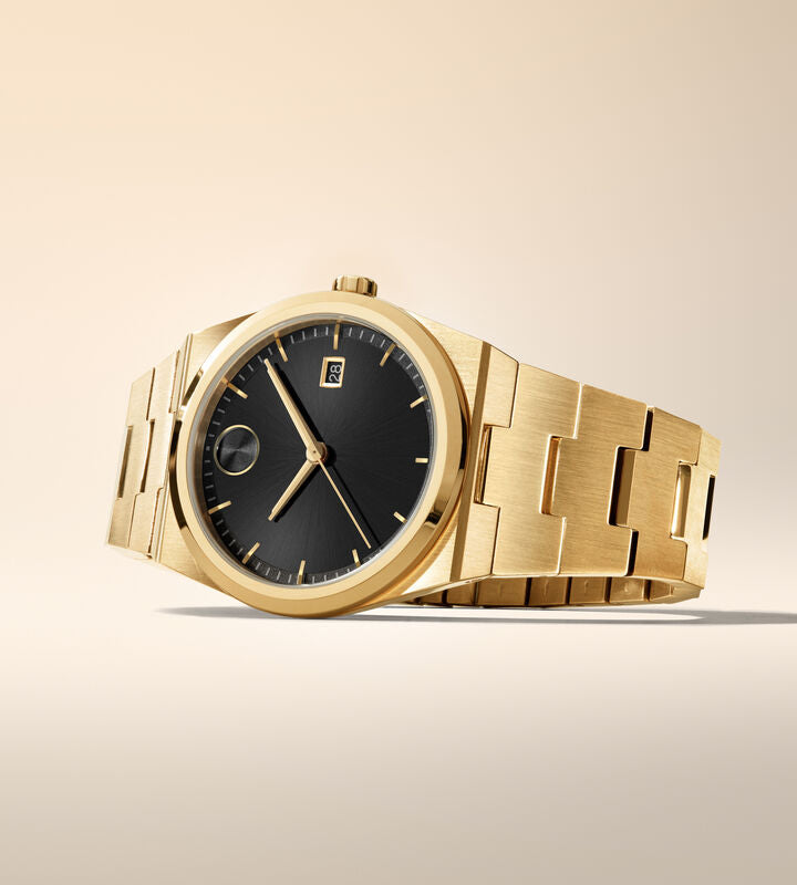 MOVADO BOLD QUEST GOLD/BLACK | Movado | Luby 