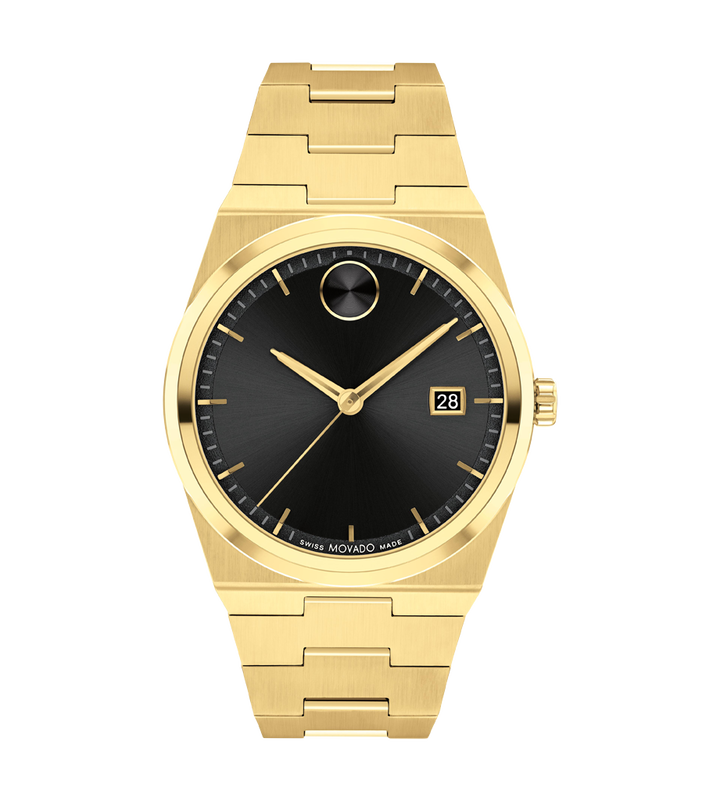 MOVADO BOLD QUEST GOLD/BLACK