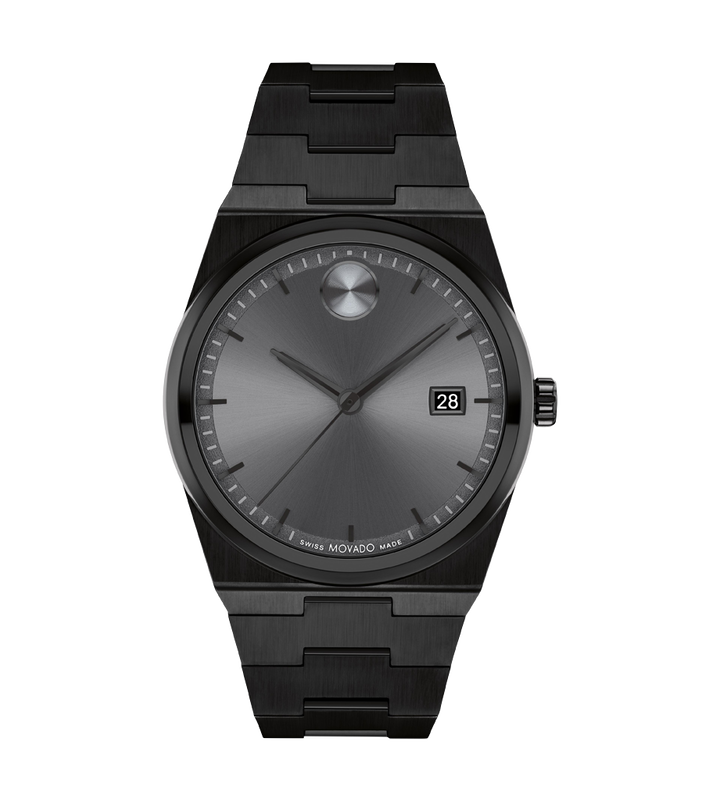 MOVADO BOLD QUEST GREY BLACK | Movado | Luby 