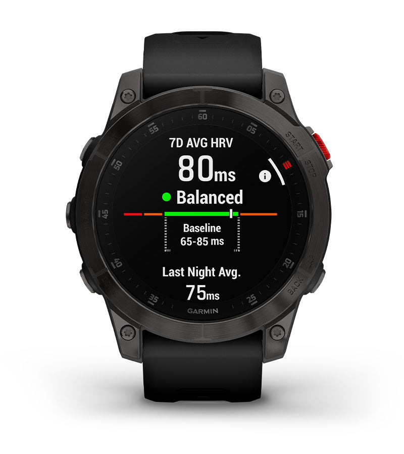 Epix™ (Gen 2) Sapphire - Black Titanium | Garmin | Luby 