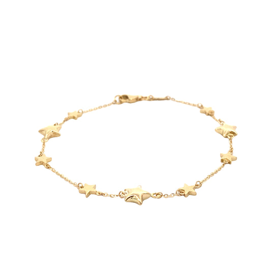 14K Gold Star Bracelet | Luby Gold Collection | Luby 