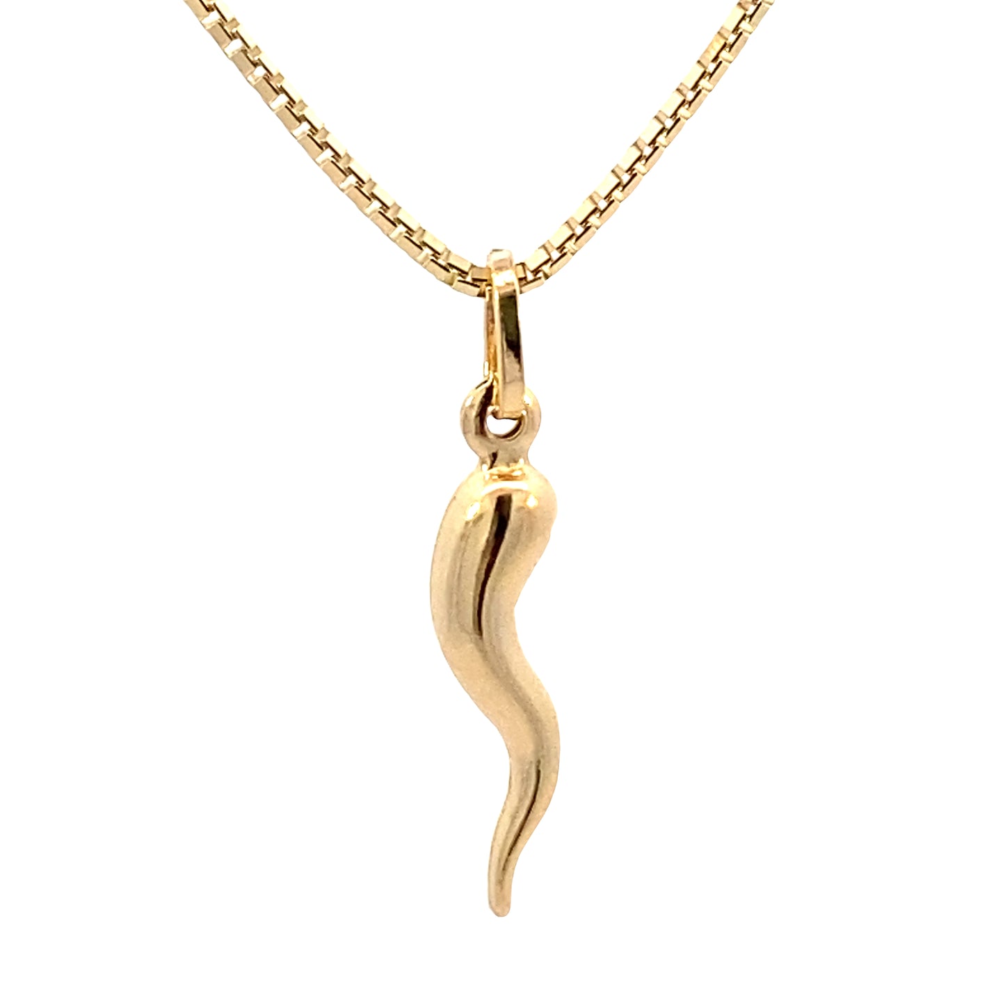 14K Gold Chili Pepper Pendant | Luby Gold Collection | Luby 