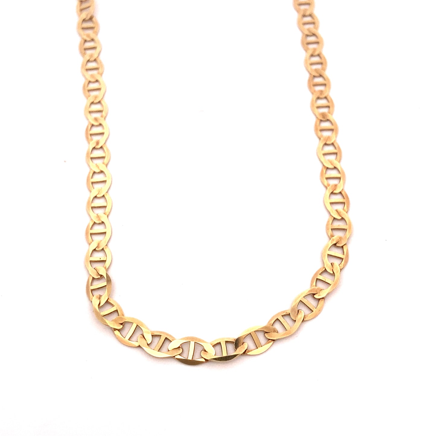 14K Flat Mariner Chain | Luby Gold Collection | Luby 