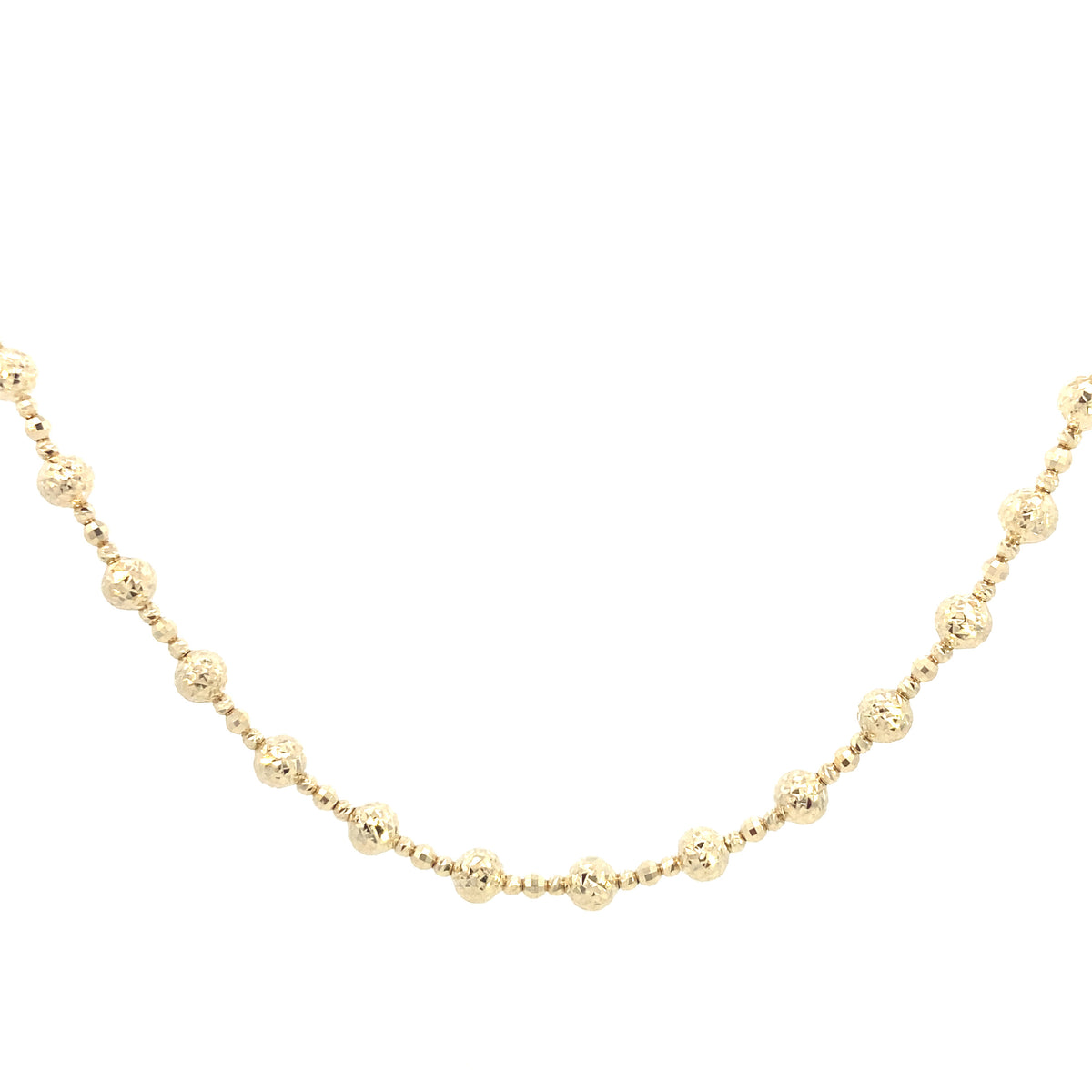 14K GOLD Dazzling Droplets Necklace | Luby Gold Collection | Luby 