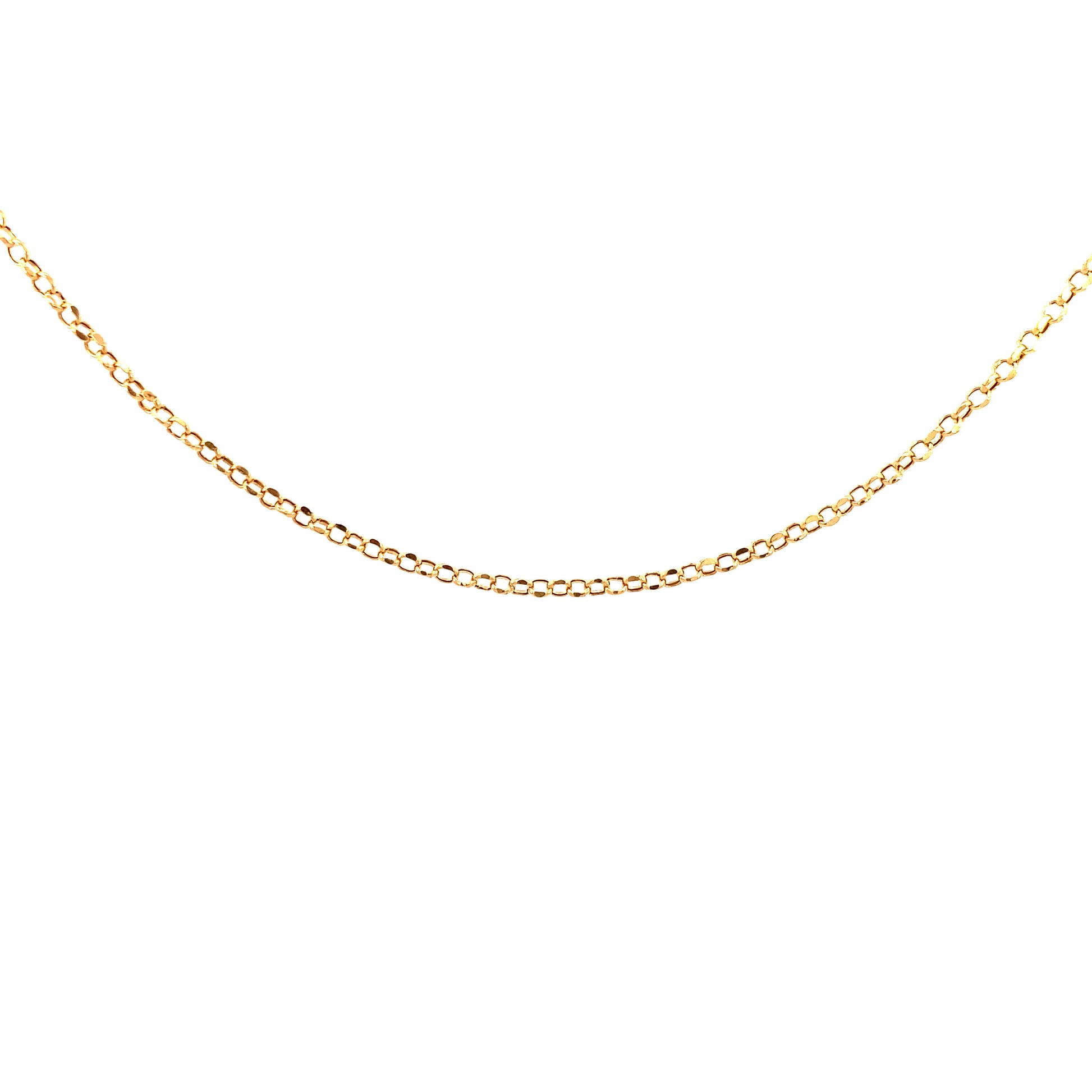 14K Gold Rolo Chain | Luby Gold Collection | Luby 