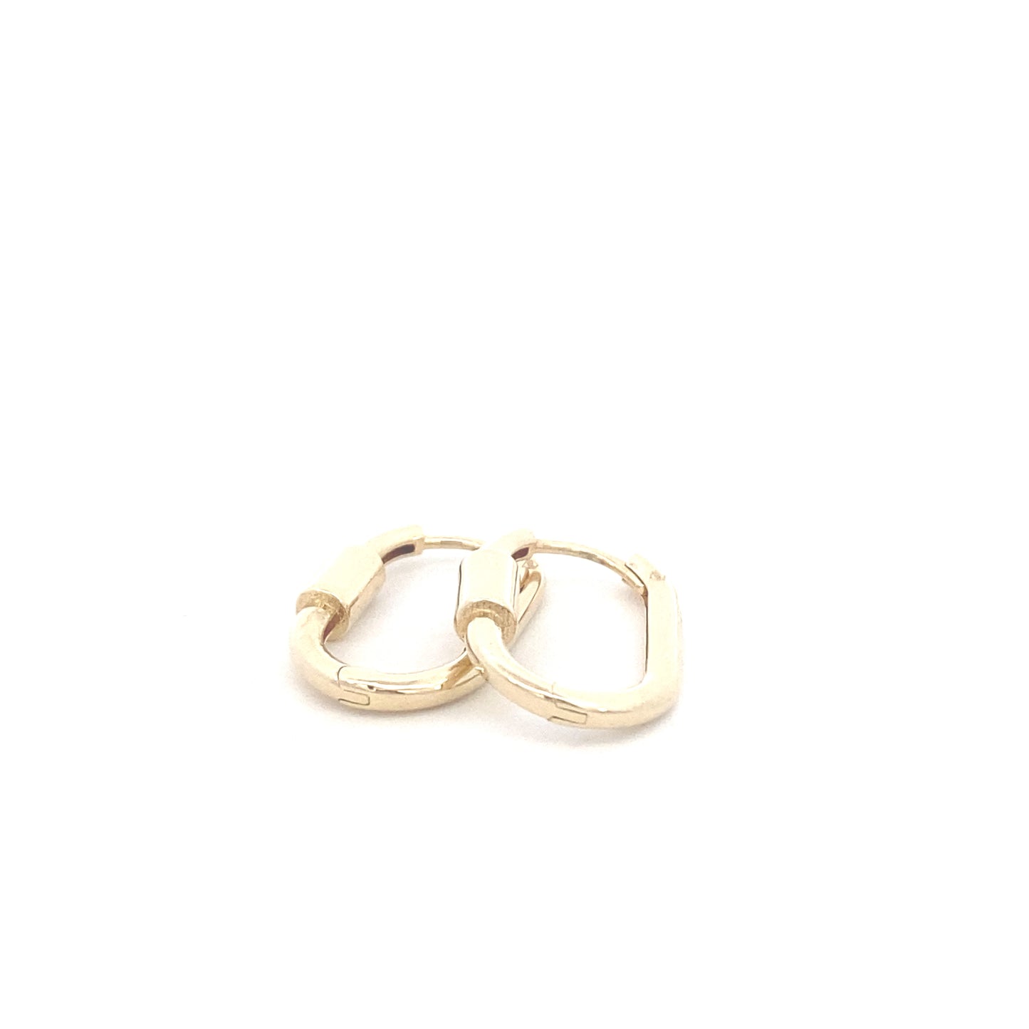 14K Gold Fancy Hoops | Luby Gold Collection | Luby 