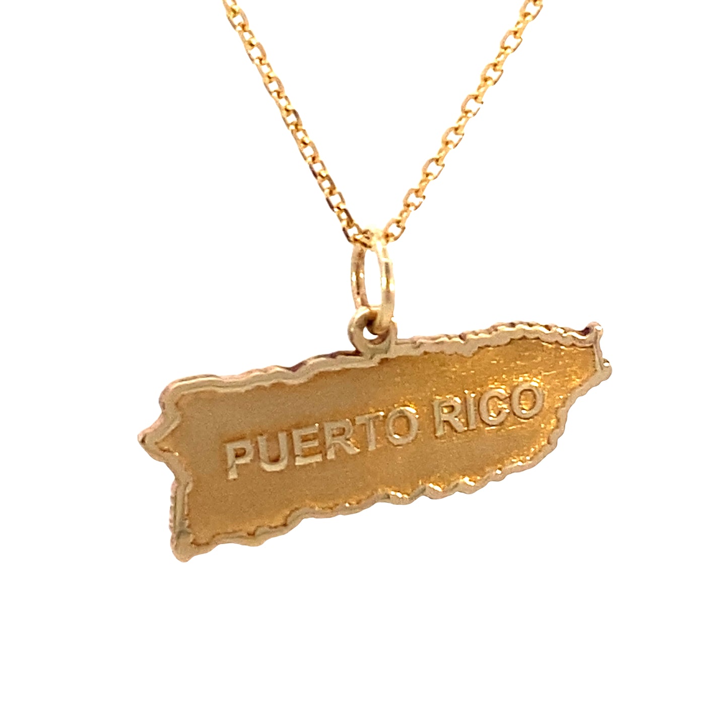 14K Puerto Rico Custom Island | Luby Gold Collection | Luby 