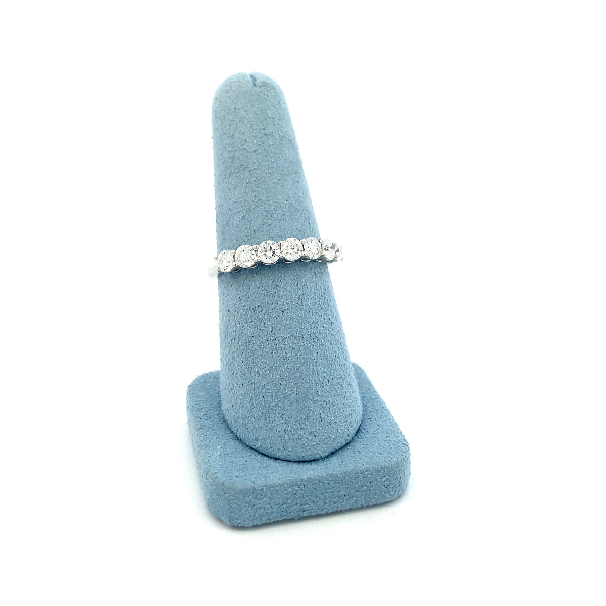 Smiling Rocks Lab Grown Diamond Seven-stone Band (1.00ct) | Smiling Rocks | Luby 