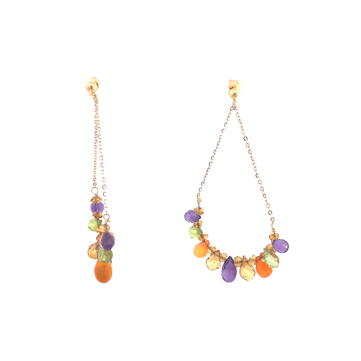 18K Gold Orecchini LIA Earrings | Rajola Italy | Luby 
