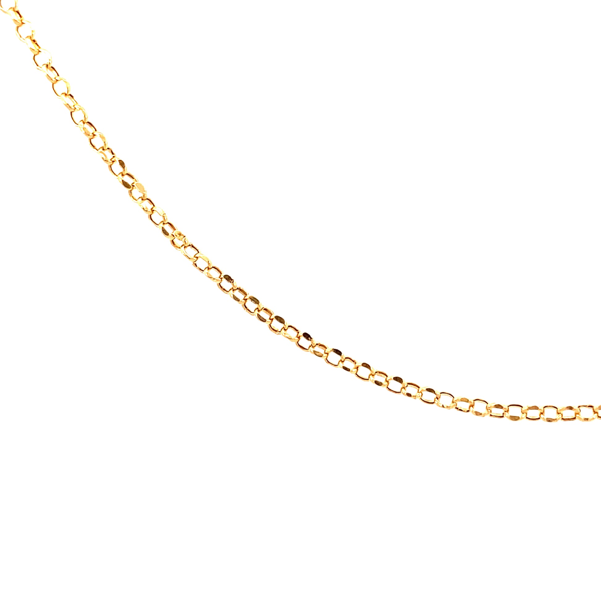 14K Gold Rolo Chain | Luby Gold Collection | Luby 