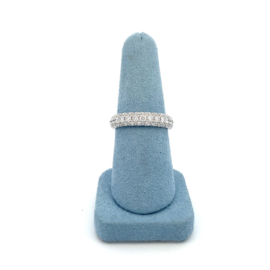 Smiling Rocks Lab Grown Diamond 43 Stone Ring (0.90ct)