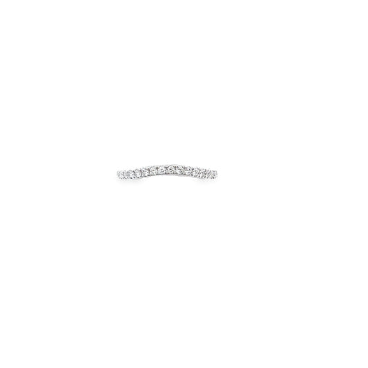 14K White Gold Diamond Band 0.30ct | Luby Diamond Collection | Luby 